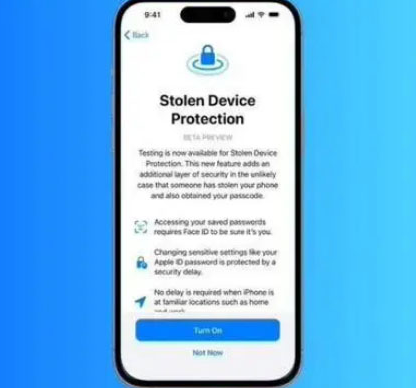 海北苹果授权维修店分享被盗设备保护功能开启方法