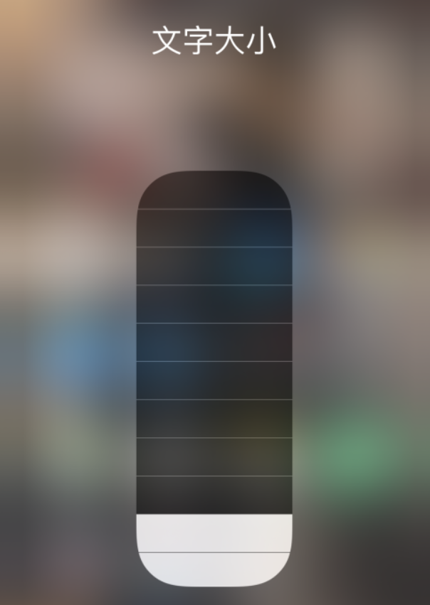 海北苹果手机维修分享小技巧：在 iPhone 控制中心快速调节字体大小 